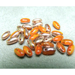 Perles Rizo® Gold Copper orange 2,5X6mm (X10gr) 