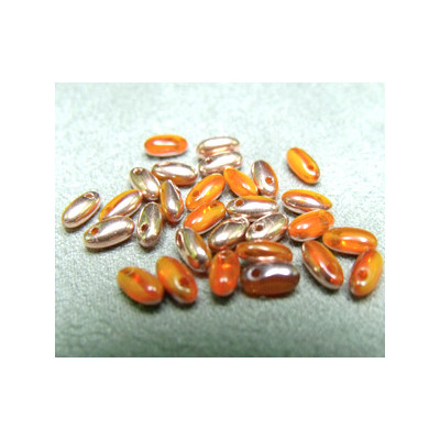 Perles Rizo® Gold Copper orange 2,5X6mm (X10gr) 