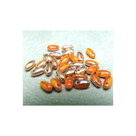 Perles Rizo® Gold Copper orange 2,5X6mm (X10gr) 
