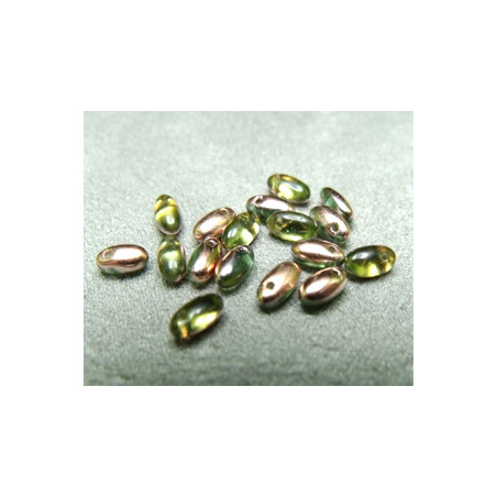 Perles Rizo® Gold Copper Olivine 2,5X6mm (X10gr)  