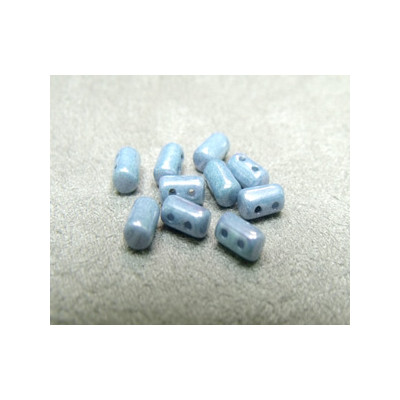 Perles Rullas Bleu ceramic look 5X3mm (10gr) 