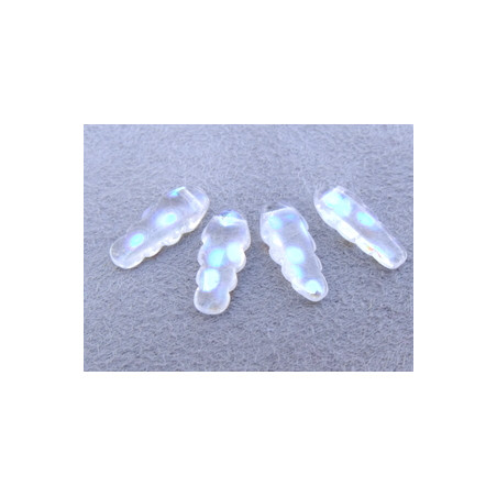 Daggers dentelles White Opal Ab 6X14mm (X20)