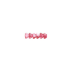 Perles Bells Flowers 8X6mm Crystal Pink (X10) 