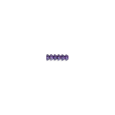 Perles Bells Flowers 8X6mm Coated - Purple Salvia (X10) 