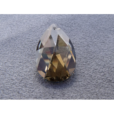 Larme Swarovski 28mm Smoky Quartz (X1)