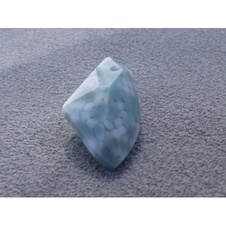 Goutte Diforme Tachetée Vert 25mm (x1)