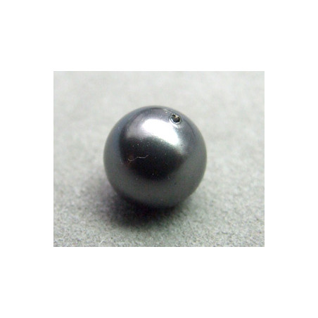 Perle ronde nacrée Swarovski 10mm Grey (x1)