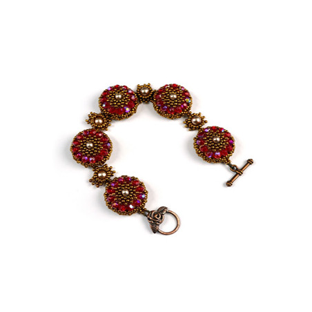 Schéma du Bracelet "Barroco" de La Bijoutisse 