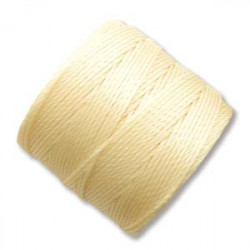 Fil S-lon Bead Cord Pale yellow 0,7mm (X1m)
