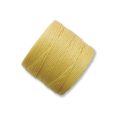 Fil S-lon Bead Cord Golden Yellow 0.7mm (X1m)