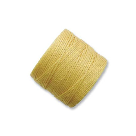 Fil S-lon Bead Cord Golden Yellow 0.7mm (X1m)