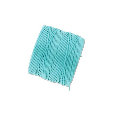 Fil S-lon Bead Cord Aqua 0,7mm (X1m)