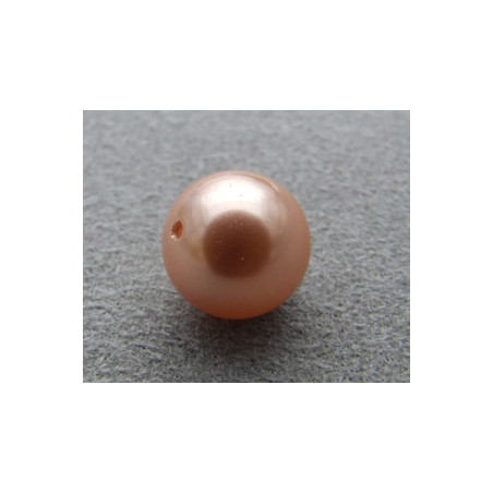 Perle ronde 8mm nacrée Swarovski Rose Gold (x5)