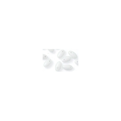 Perles Rizo® Chalkwhite 2,5X6mm (X10gr)