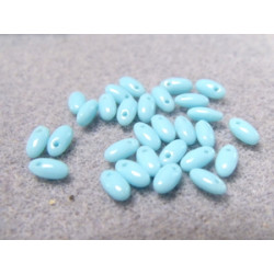 Perles Rizo® Turquoise Blue 2,5X6mm (X10gr)