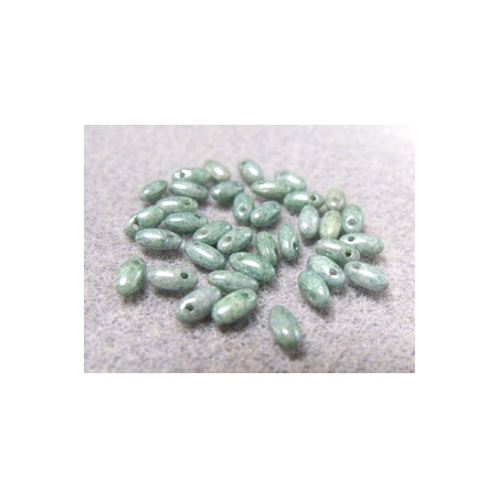 Perles Rizo® Green Céramique 2,5X6mm (X10gr) 